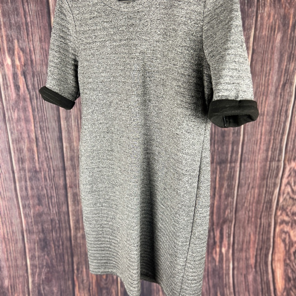 LOFT Charcoal Knit Lounge Dress